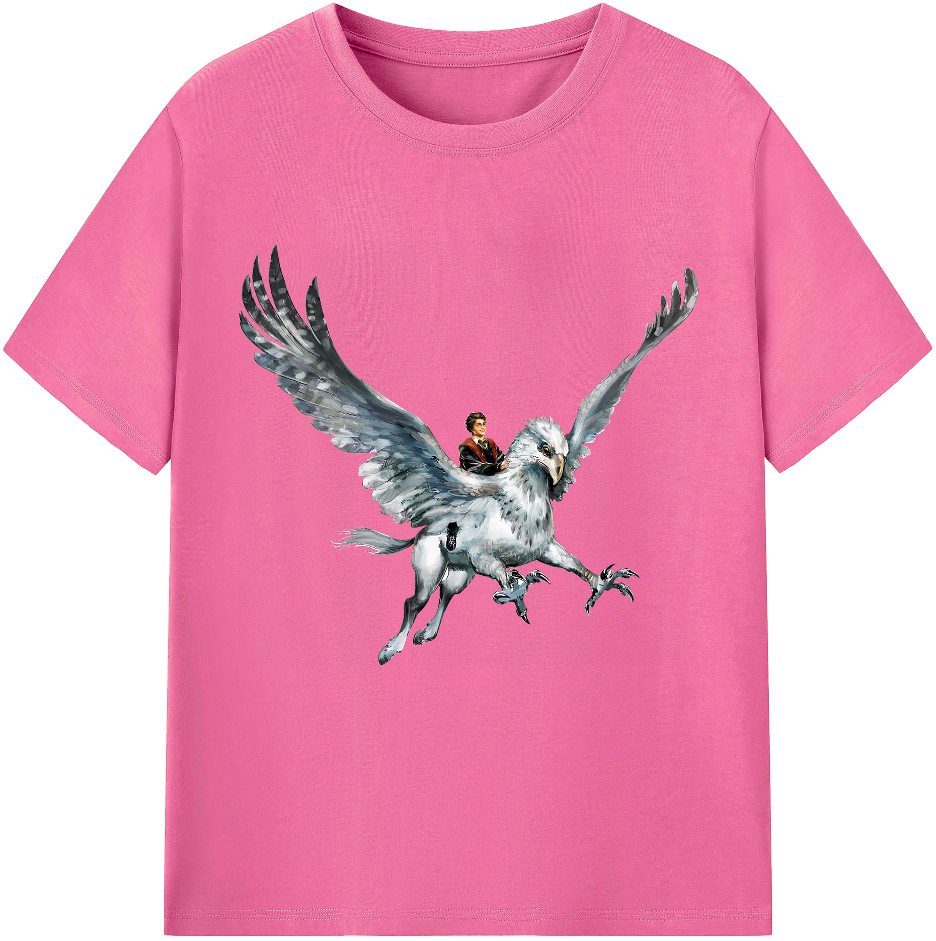 （画像用） Harry Potter ハリー・ポッターシリーズ レディースカジュアルプリントTシャツ（綿100％）